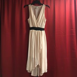 Charlotte Russe hi low semi maxi dress size sm